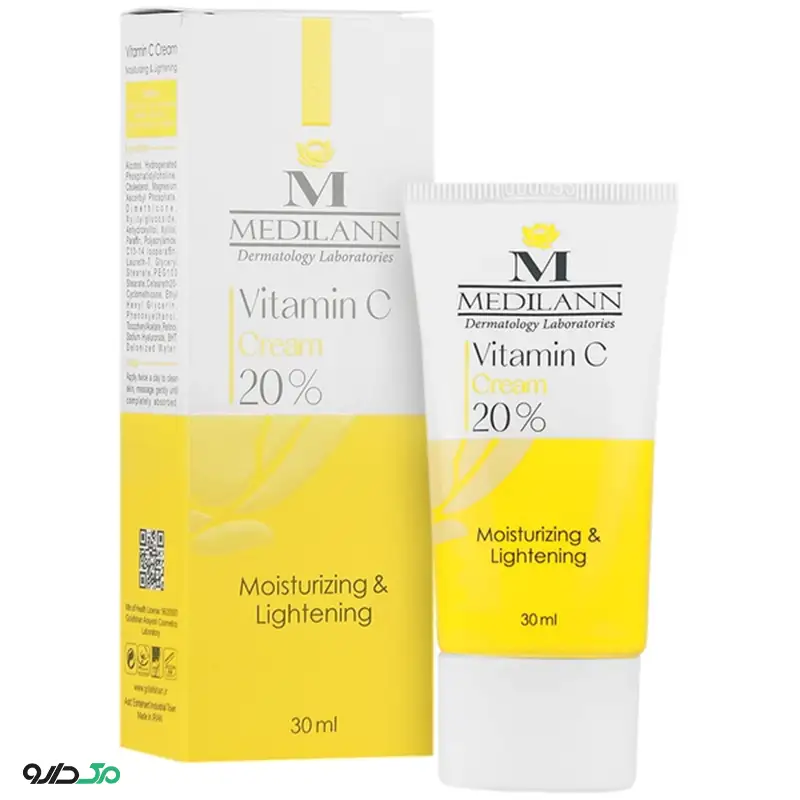 کرم ویتامین سی روشن کننده و مرطوب کننده مدیلن